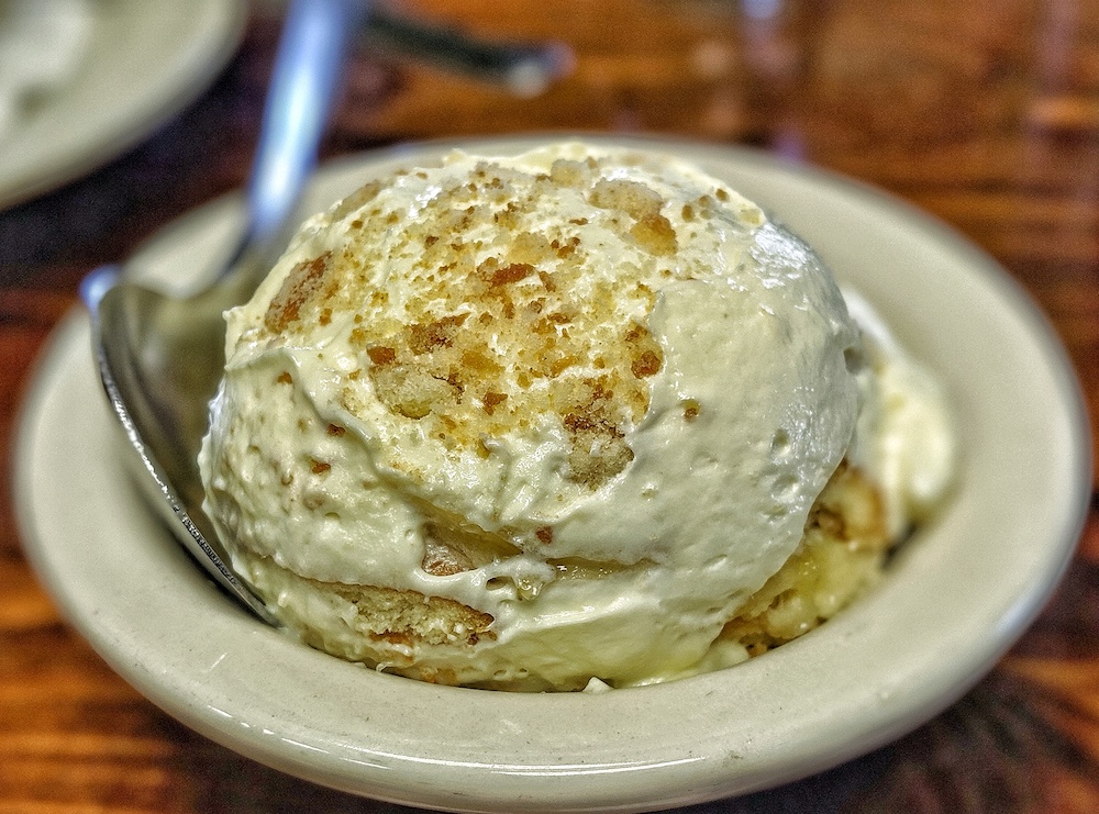 Banana pudding at Molly Maguires of Ocala