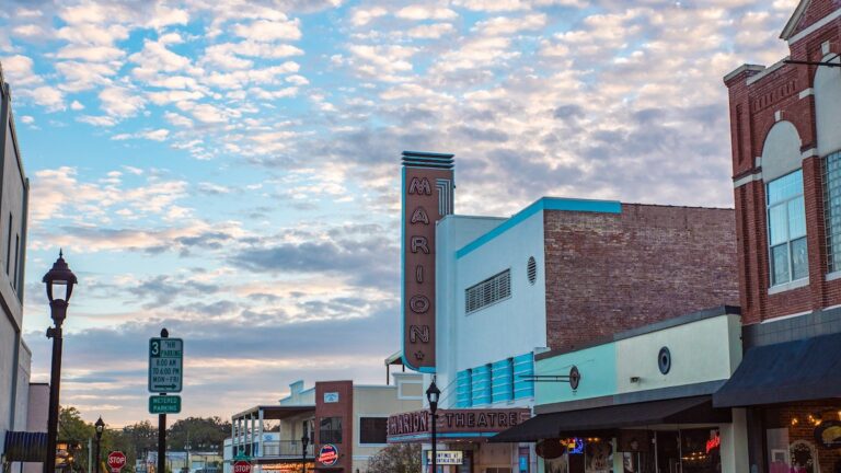 Beautiful view of downtown Ocala