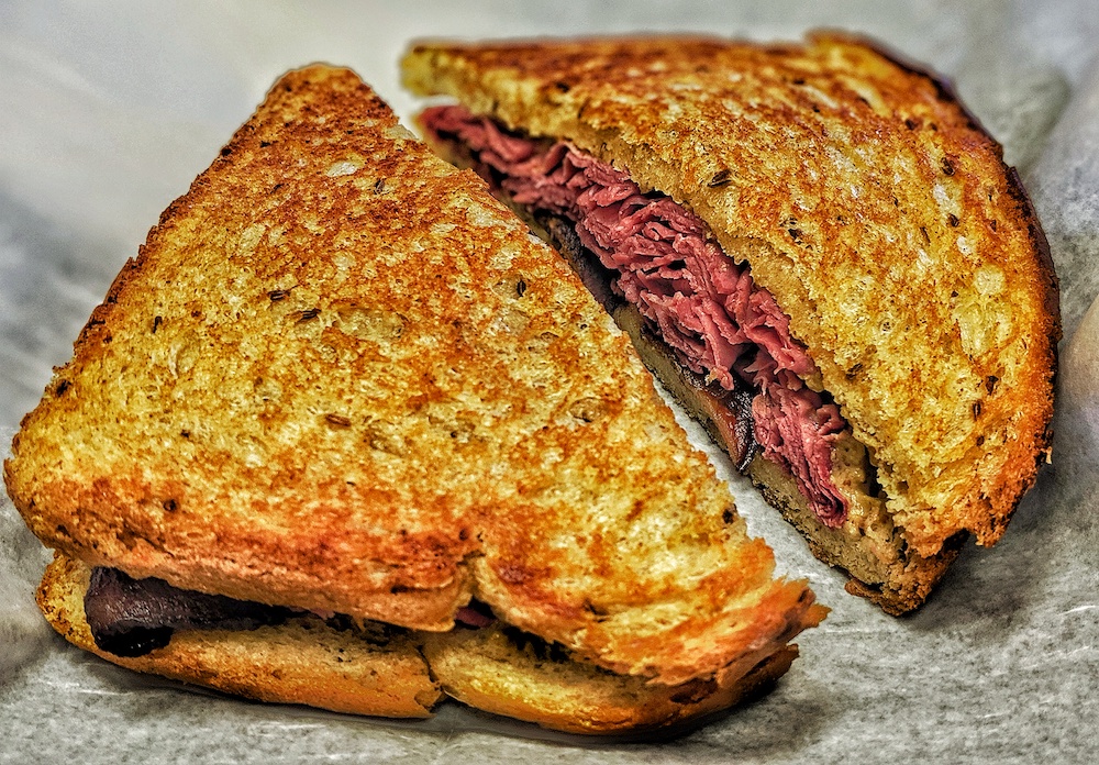 Corned beef sandwich with bacon at Molly Maguire's of Ocala