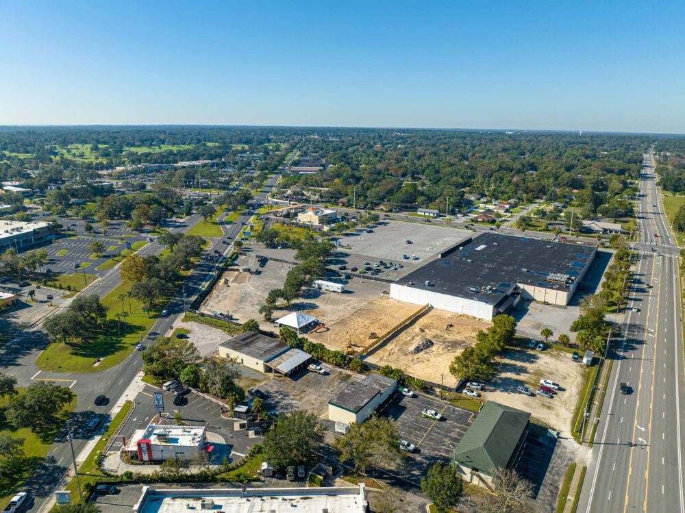 HCA Florida Silver Springs breaking ground December 8 2022 overhead photo