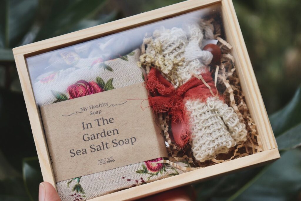 In the Garden Sea Salt Soap by My Healthy Soap