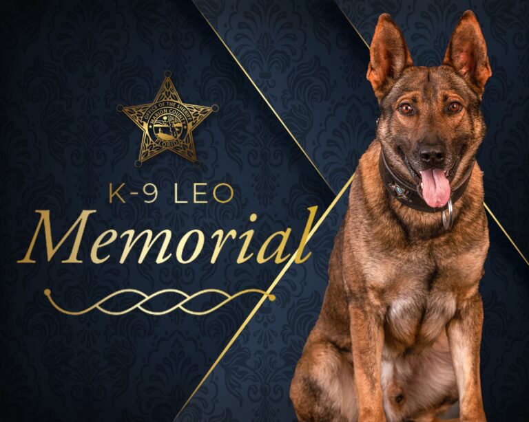 MCSO Memorial service for fallen K 9 Leo