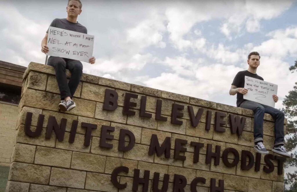 Members of A Day to Remember met at the Belleview United Methodist Church