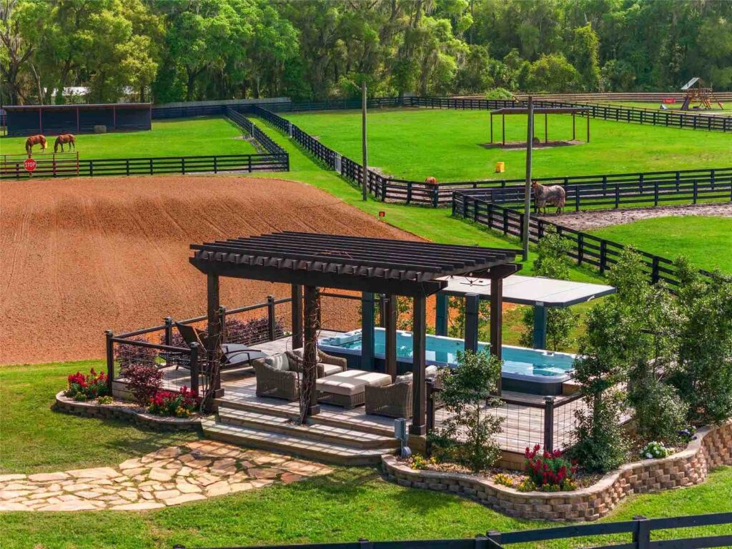 A lap pool and jacuzzi with an automated cover are recent additions to the property. (Photo: Pegasus Realty & Associates)