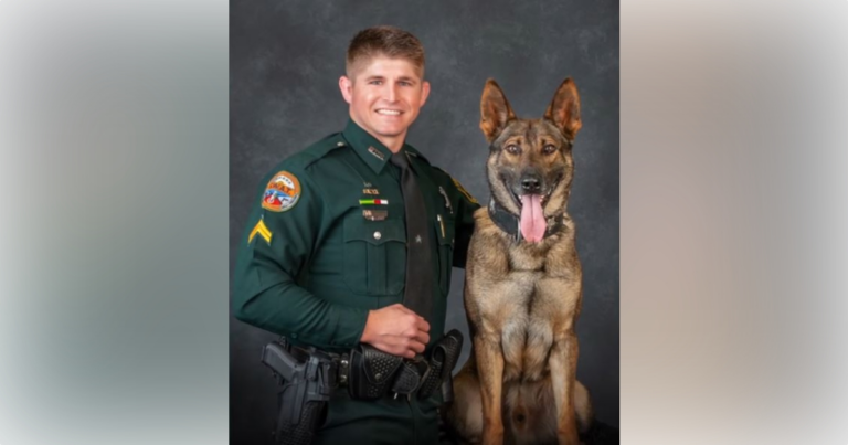 MCSO K 9 Leo with handler